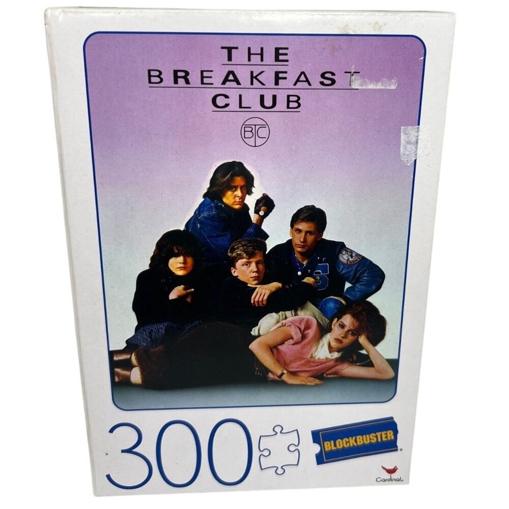 Blockbuster The Breakfast Club 300 Pc Puzzle 18" x 24" Cardinal